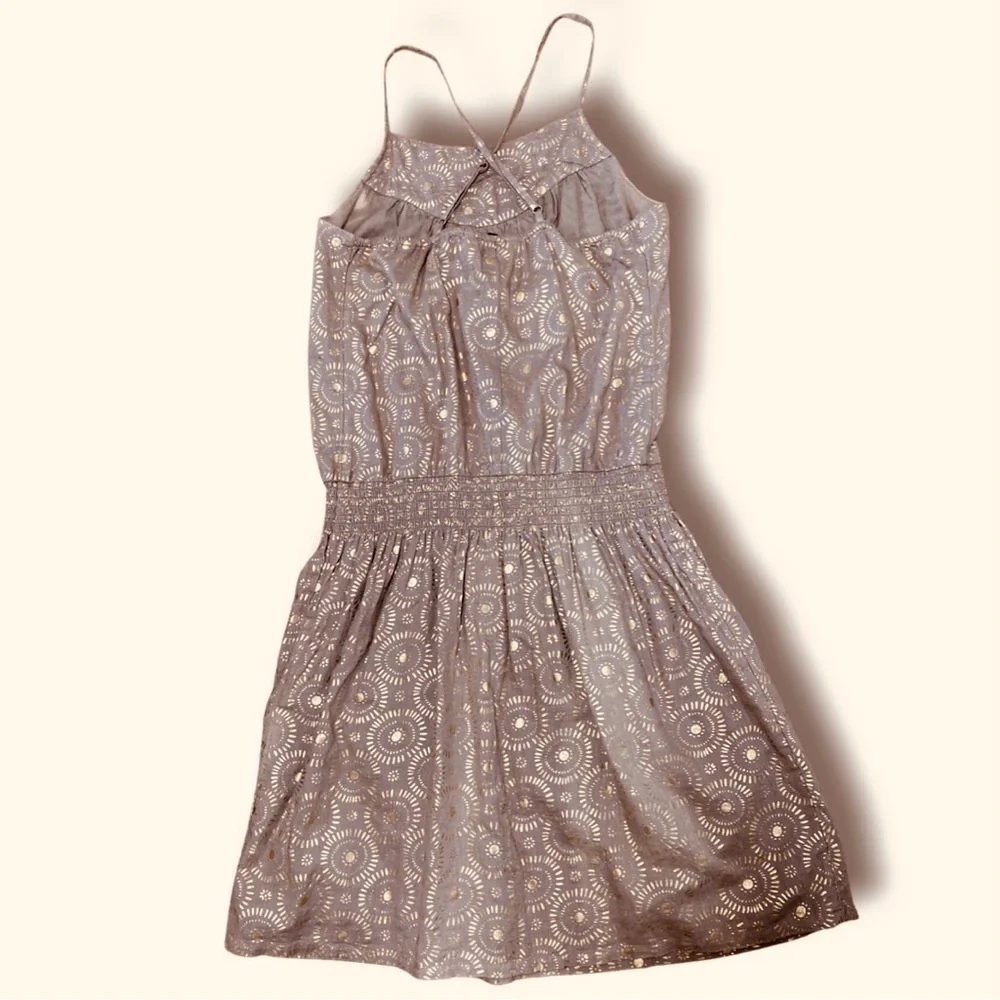 ⭐️OLD NAVY Metallic Sequin Drop Waist Halter Dress